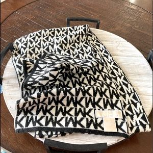 Michael Kors MK monogram scarf